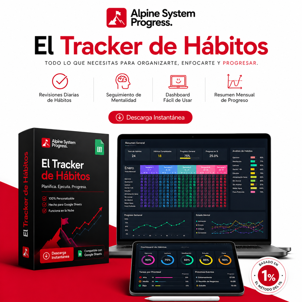 Alpine System Progress™ | Sistema de Productividad Personal