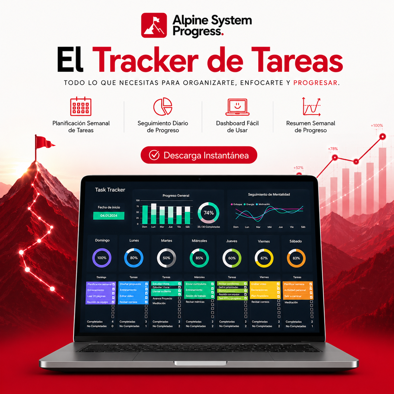 Alpine System Progress™ | Sistema de Productividad Personal