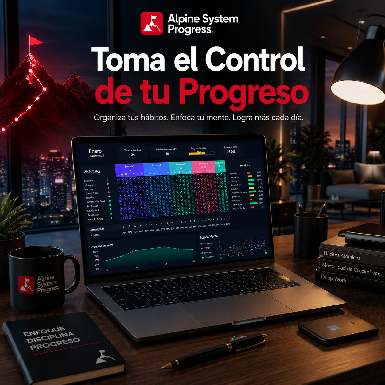 Alpine System Progress™ | Sistema de Productividad Personal